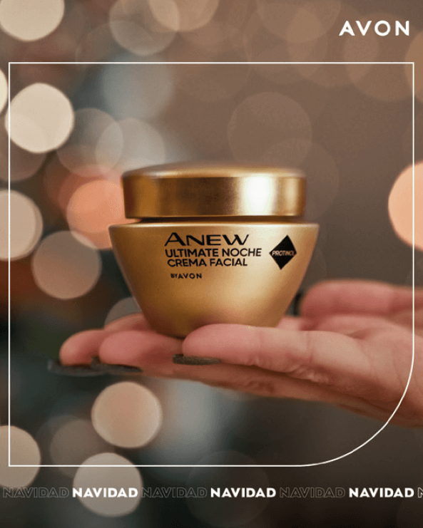 Navidad Avon Crema facial Anew