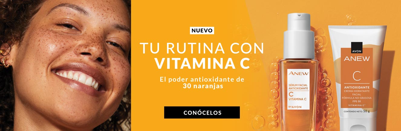 Avon Anew, tu rutina con vitamina C